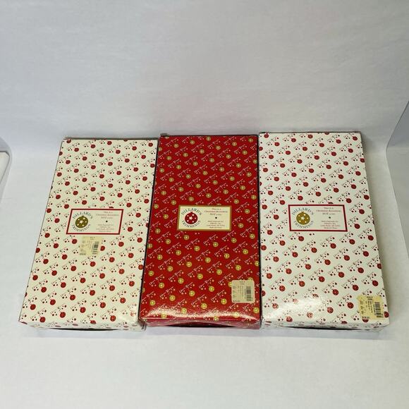 Vintage Dillard's Trimmings Christmas Angels Dolls Ornaments in Box Lot of 3 - Picture 11 of 12